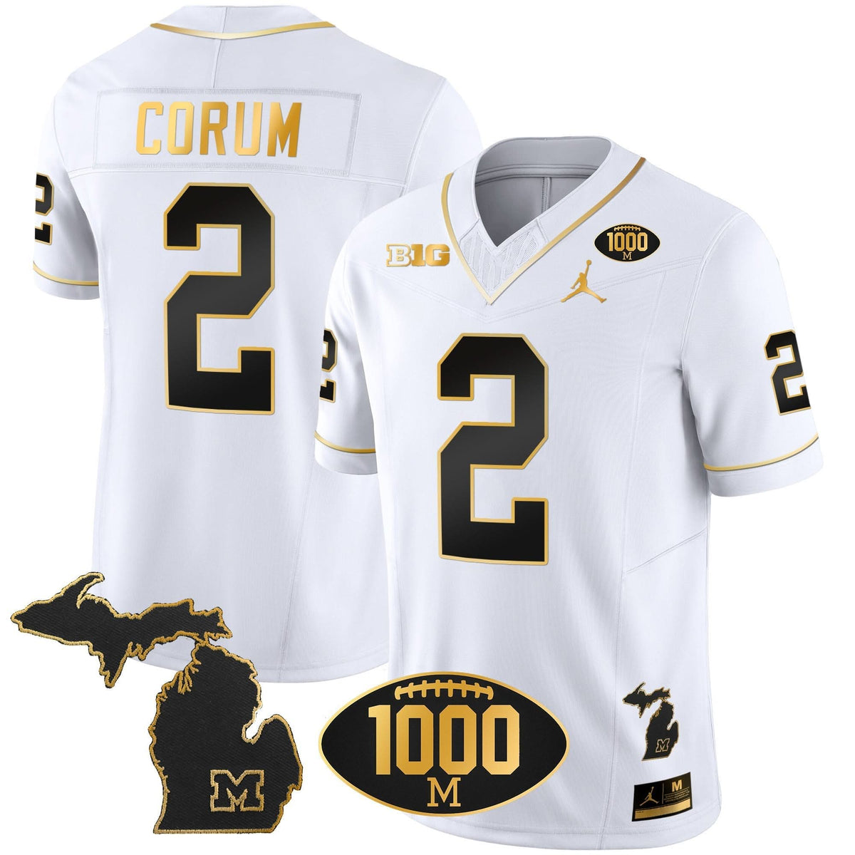 MW 1000 Wins Patch Gold Jersey V2