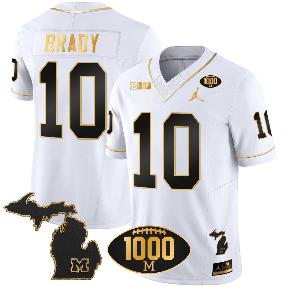 MW 1000 Wins Patch Gold Jersey V2