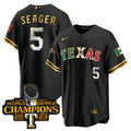 TR Mexico 2023 World Series Champions Baseball Jersey - Stitched