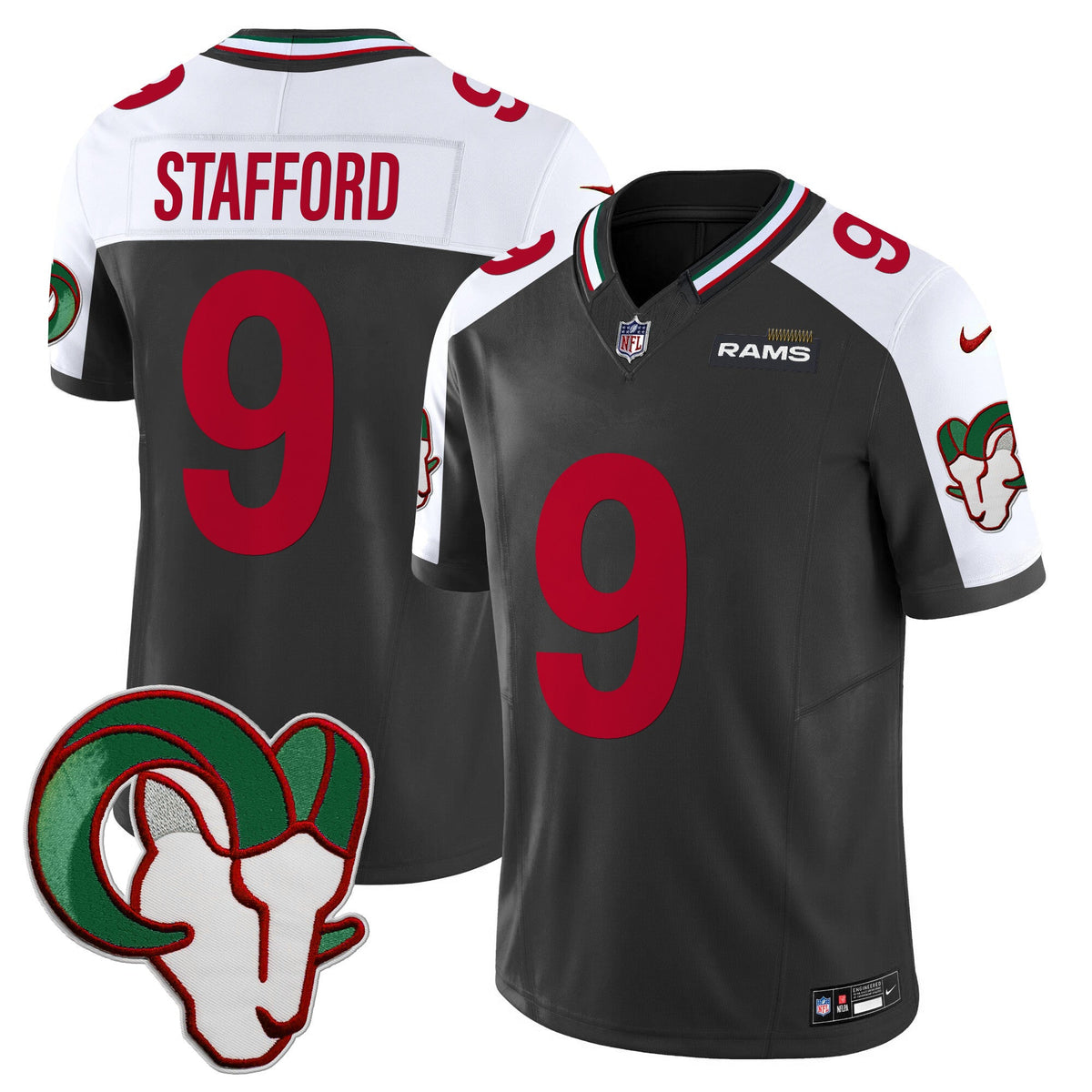 LAR Mexico Vapor Limited Jersey - Stitched
