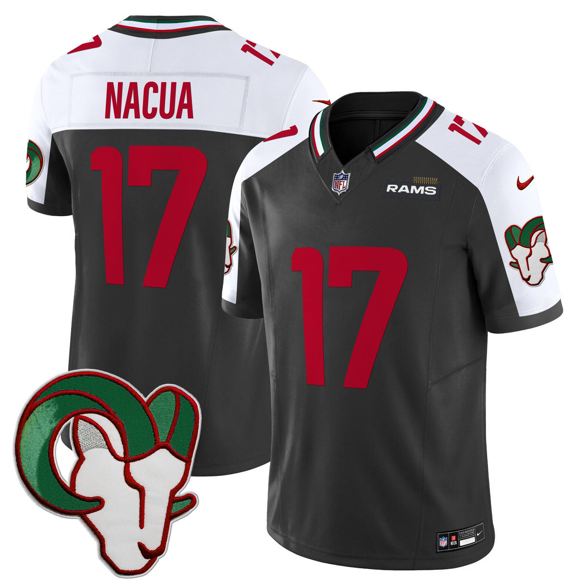 LAR Mexico Vapor Limited Jersey - Stitched