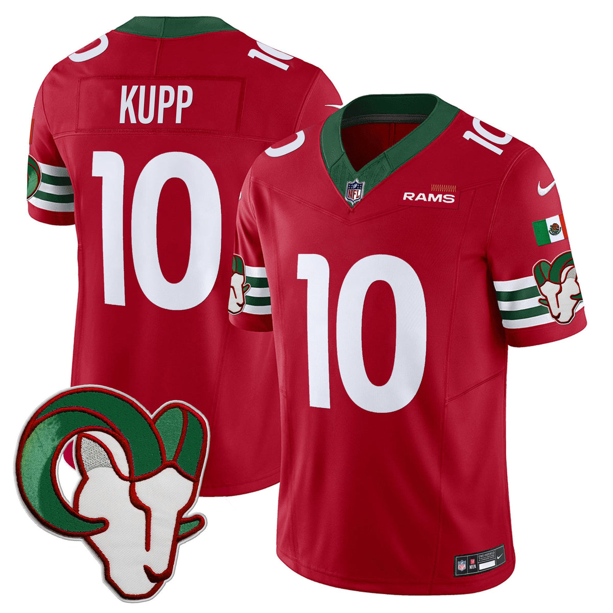 LAR Mexico Vapor Limited Jersey - Stitched