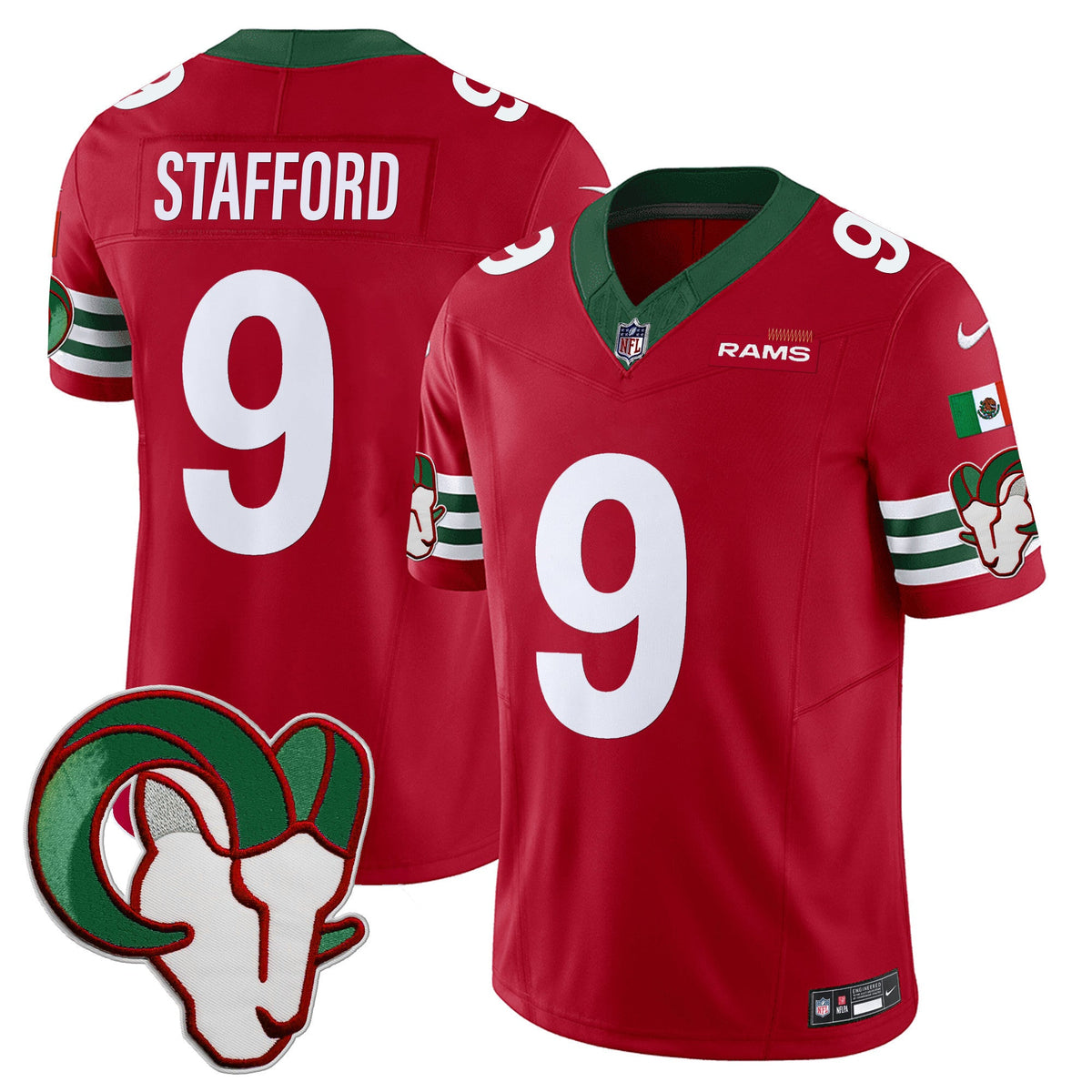 LAR Mexico Vapor Limited Jersey - Stitched
