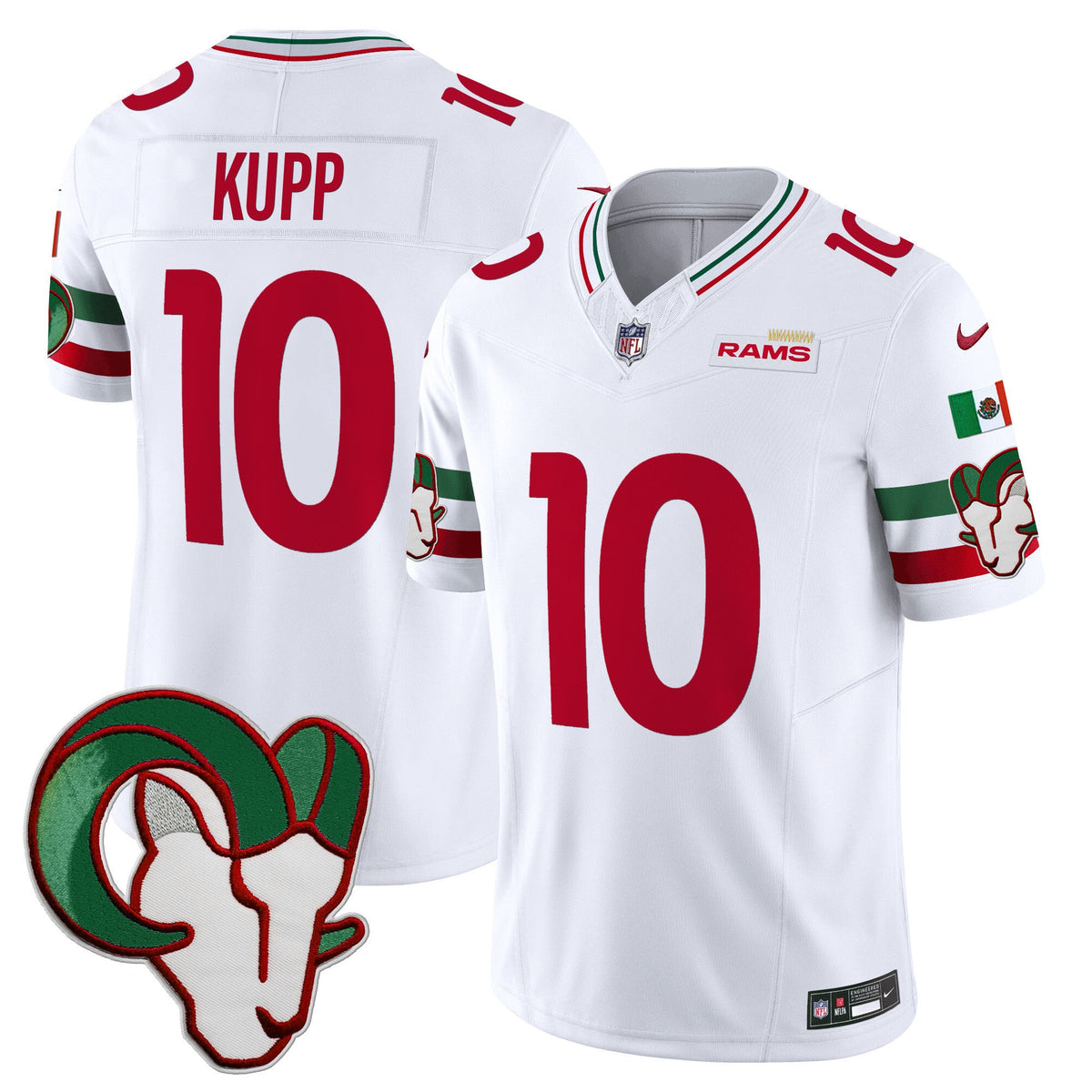 LAR Mexico Vapor Limited Jersey - Stitched