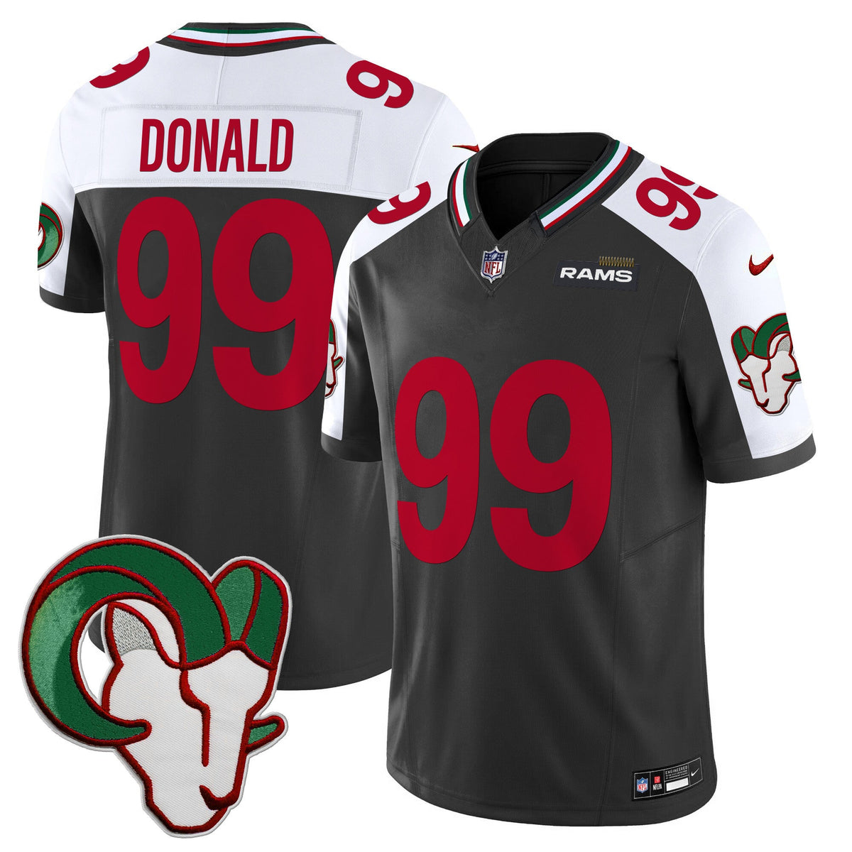 LAR Mexico Vapor Limited Jersey - Stitched