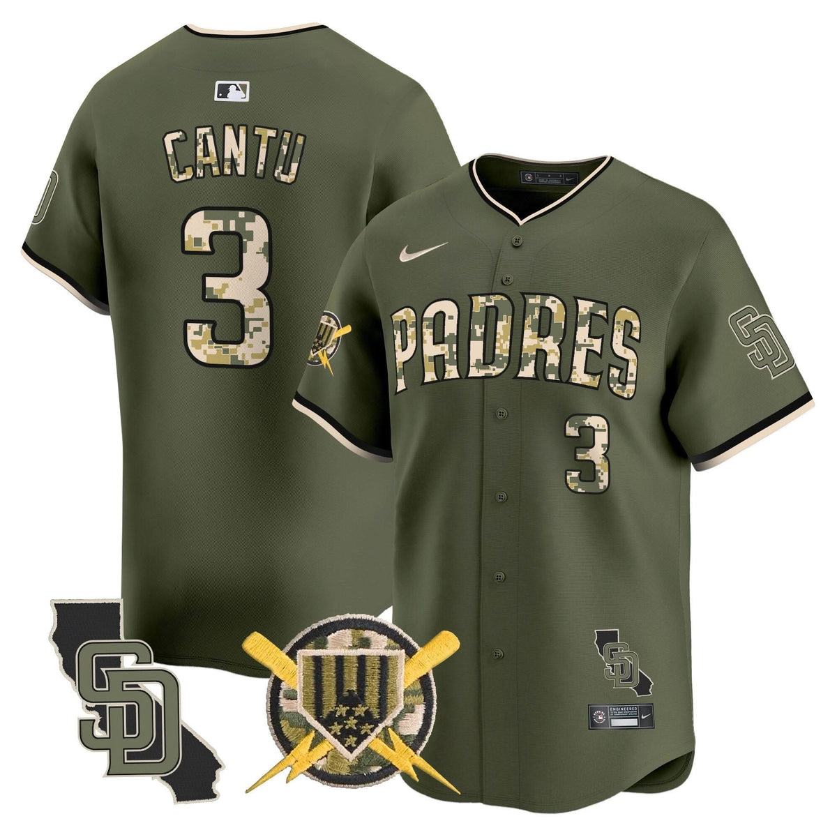 SDP Armed Forces Day Vapor Premier Limited Jersey - Stitched