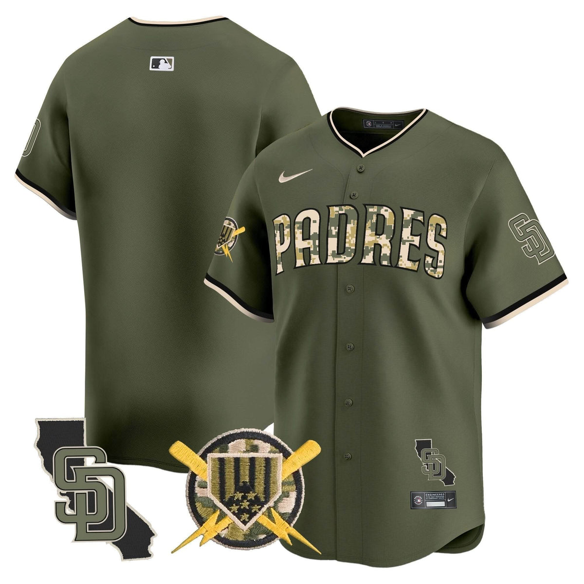 SDP Armed Forces Day Vapor Premier Limited Jersey - Stitched