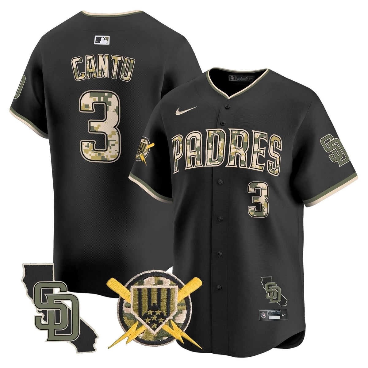 SDP Armed Forces Day Vapor Premier Limited Jersey - Stitched