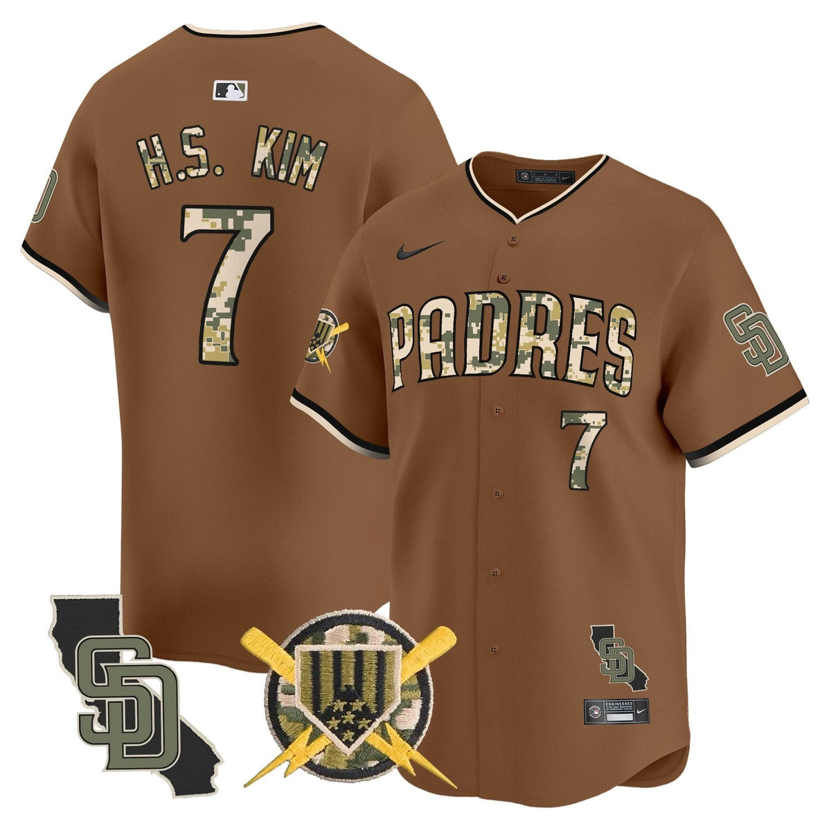 SDP Armed Forces Day Vapor Premier Limited Jersey - Stitched