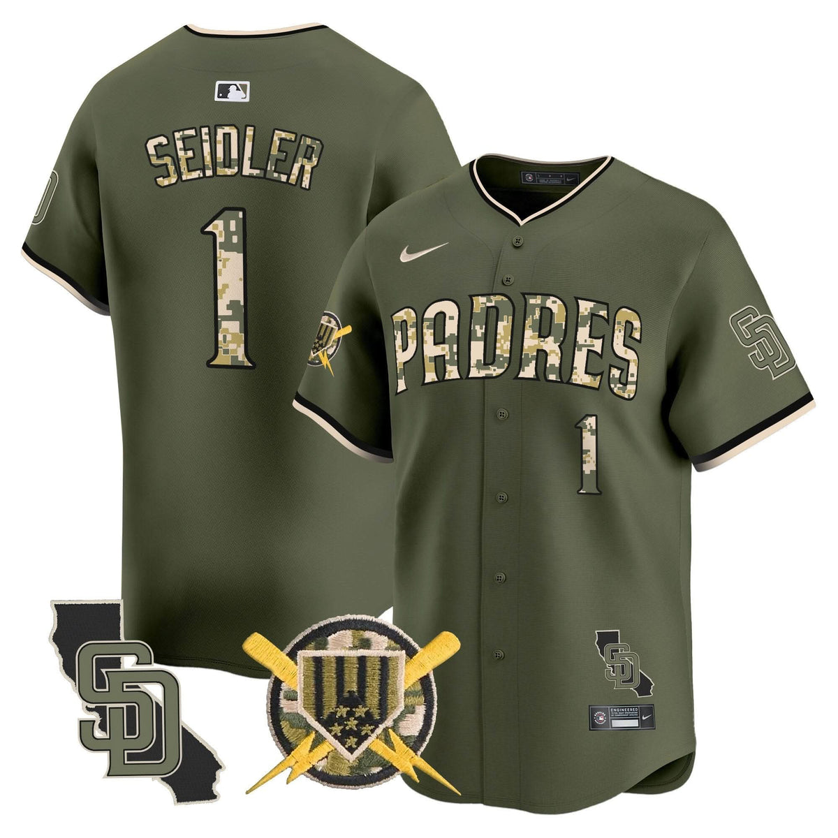 SDP Armed Forces Day Vapor Premier Limited Jersey - Stitched