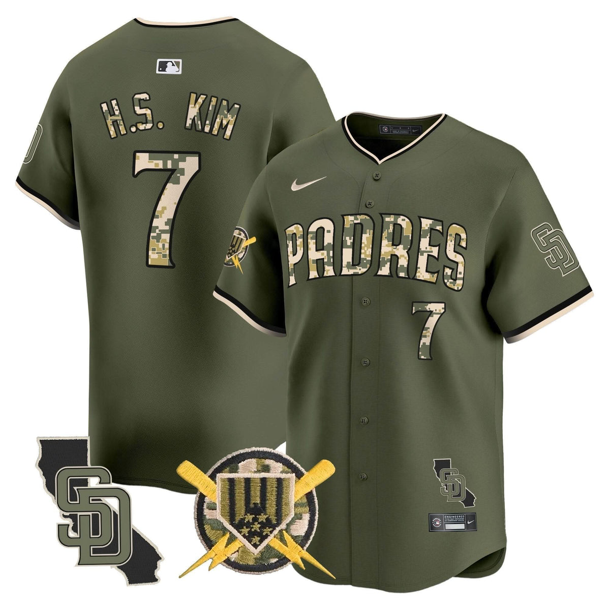 SDP Armed Forces Day Vapor Premier Limited Jersey - Stitched