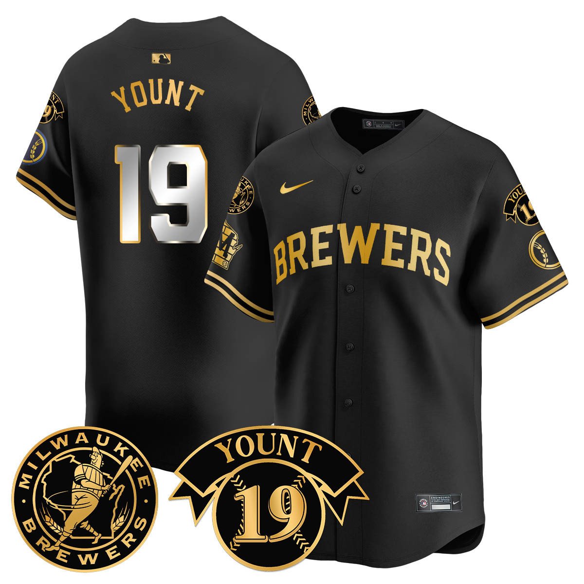 MB 2025 Limited Jersey - Robin Yount Patch - Stitched