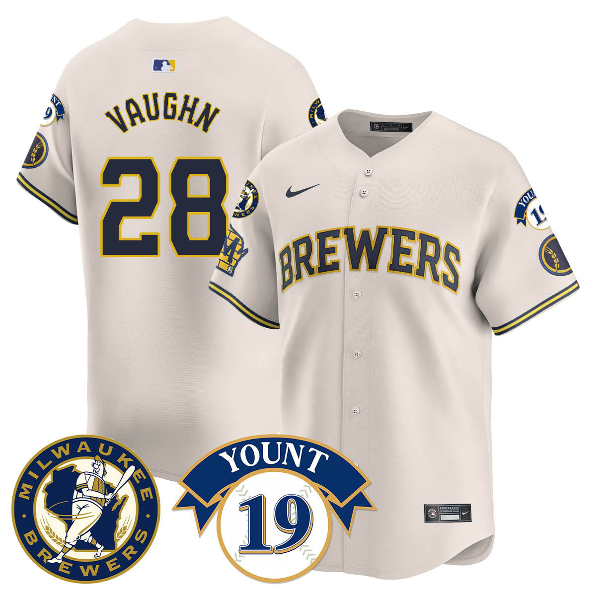 MB 2025 Limited Jersey - Robin Yount Patch - Stitched