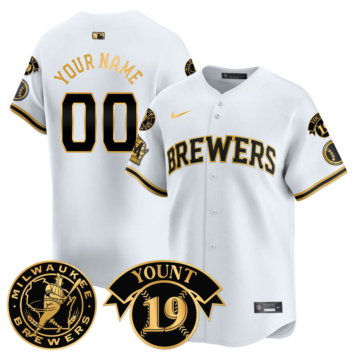 MB 2025 Limited Jersey - Robin Yount Patch - Stitched