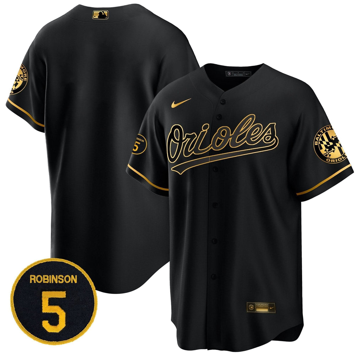 BO Robinson Patch Cool Base Jersey – Stitched