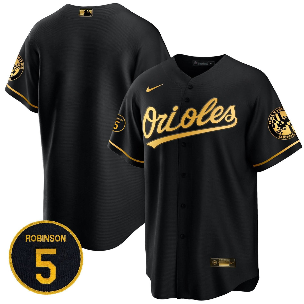 BO Robinson Patch Cool Base Jersey – Stitched