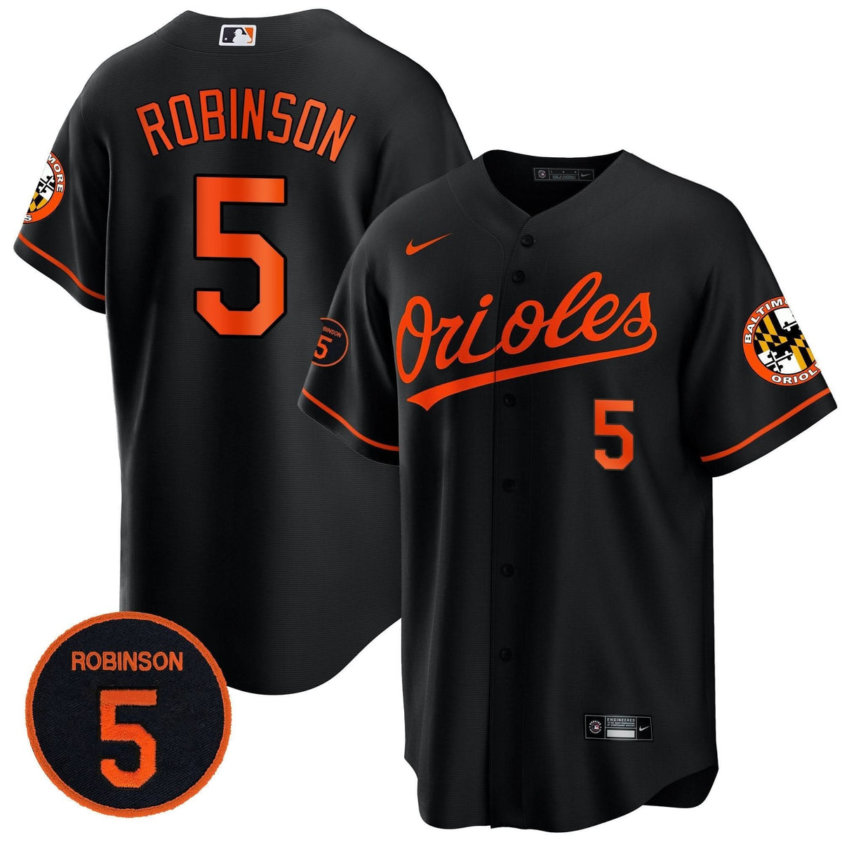 BO Robinson Patch Cool Base Jersey – Stitched