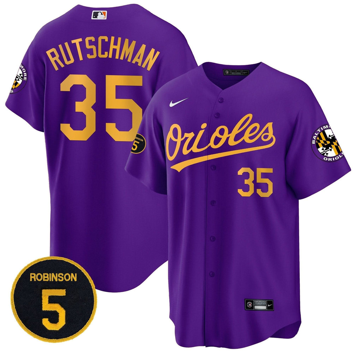 BO Robinson Patch Cool Base Jersey – Stitched