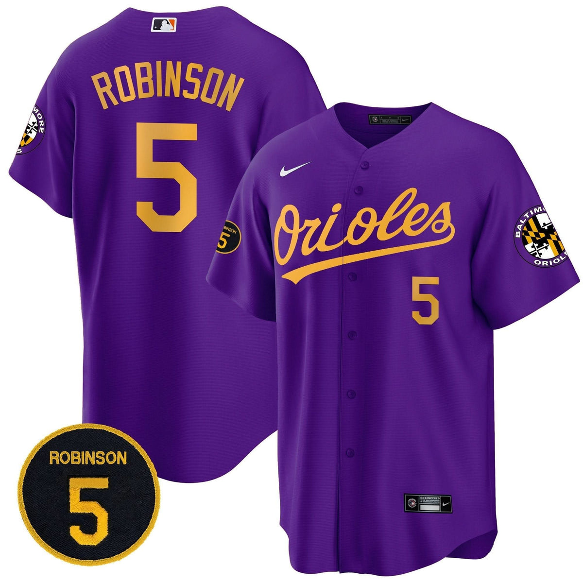BO Robinson Patch Cool Base Jersey – Stitched
