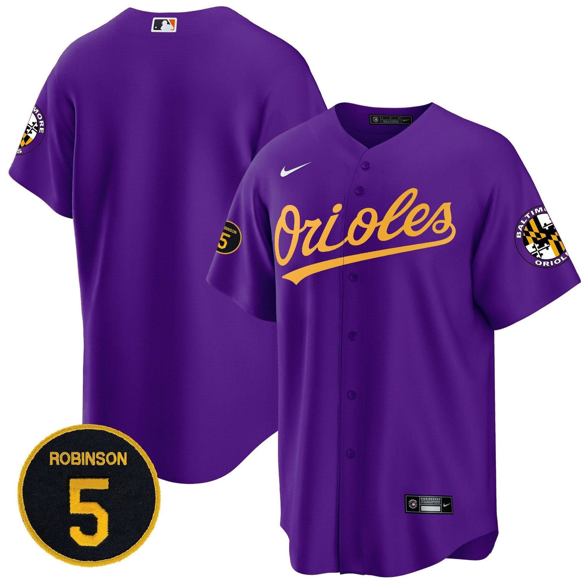 BO Robinson Patch Cool Base Jersey – Stitched