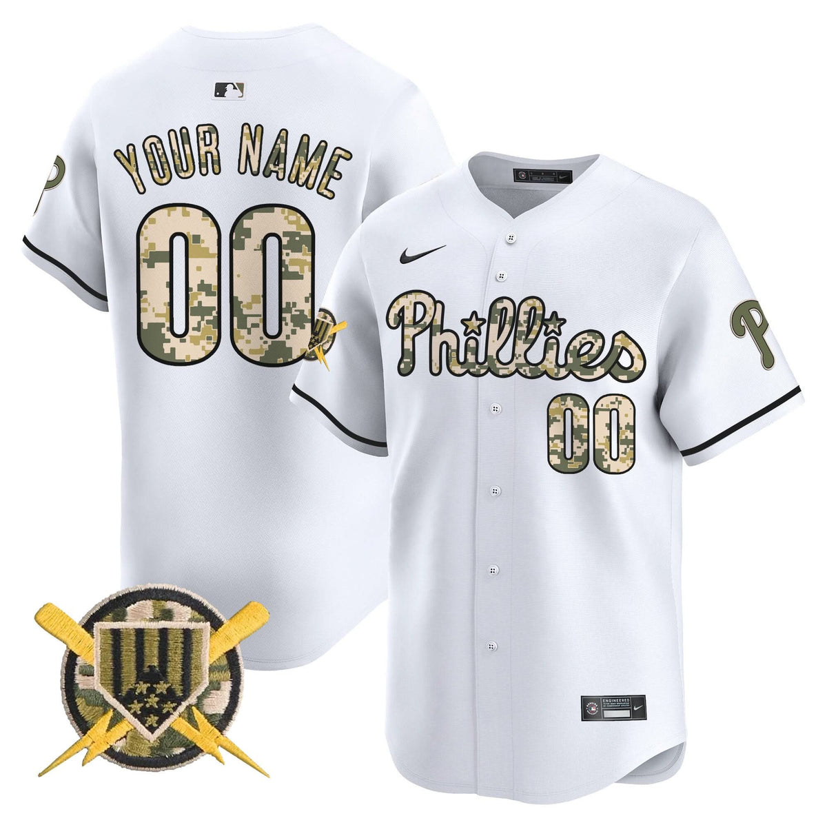 PP Armed Forces Day Vapor Premier Limited Custom Jersey - Stitched