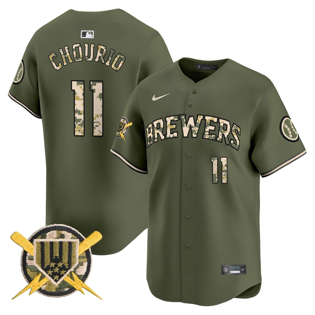 MIL Armed Forces Day Vapor Premier Limited Jersey - Stitched
