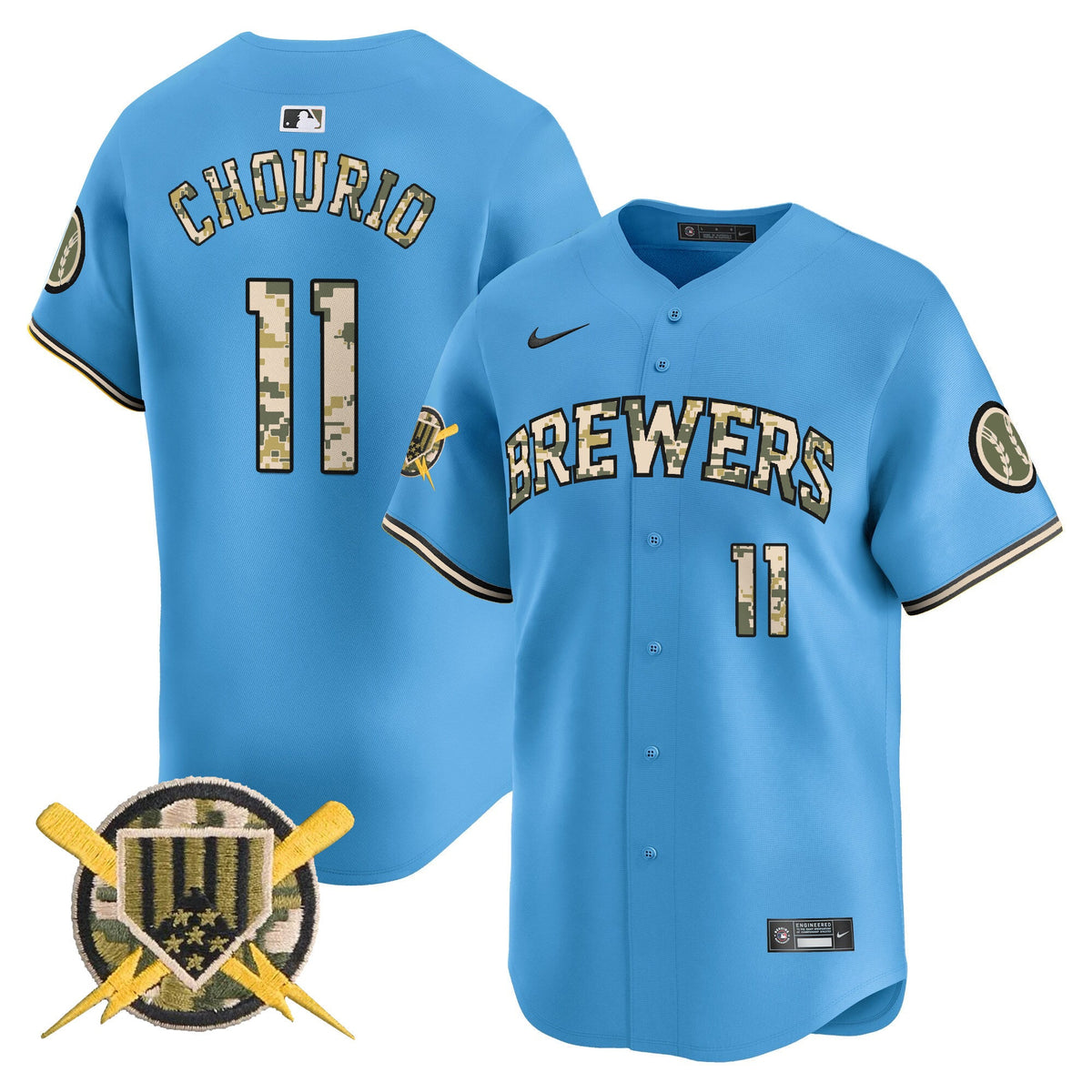 MIL Armed Forces Day Vapor Premier Limited Jersey - Stitched
