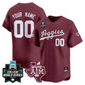 Aggies 2024 College World Series Vapor Premier Limited Custom Jersey