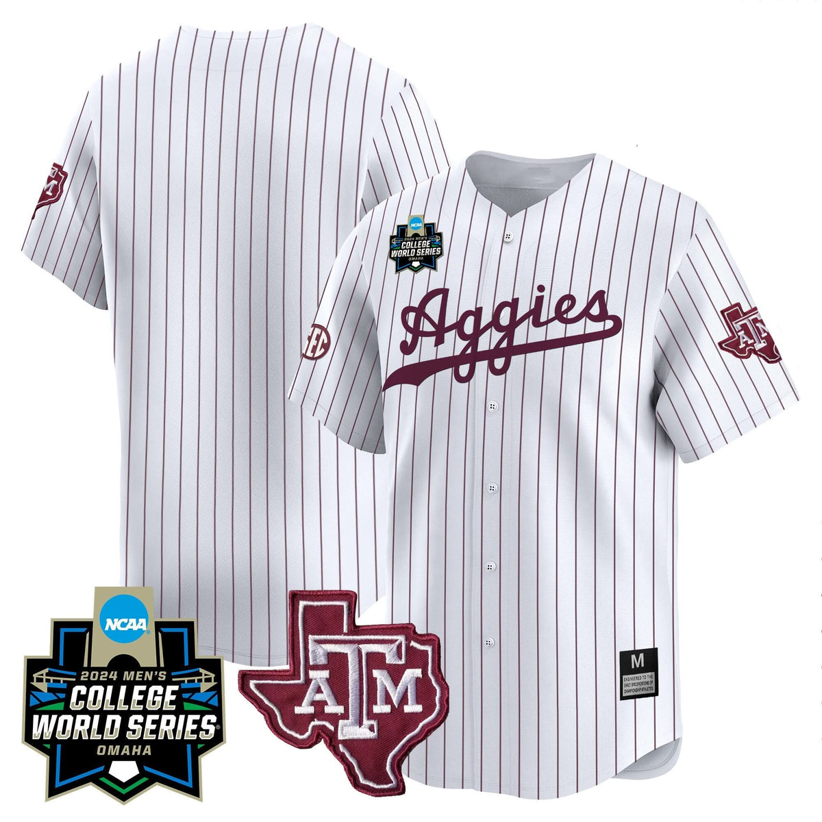 Aggies 2024 College World Series Vapor Premier Limited Jersey