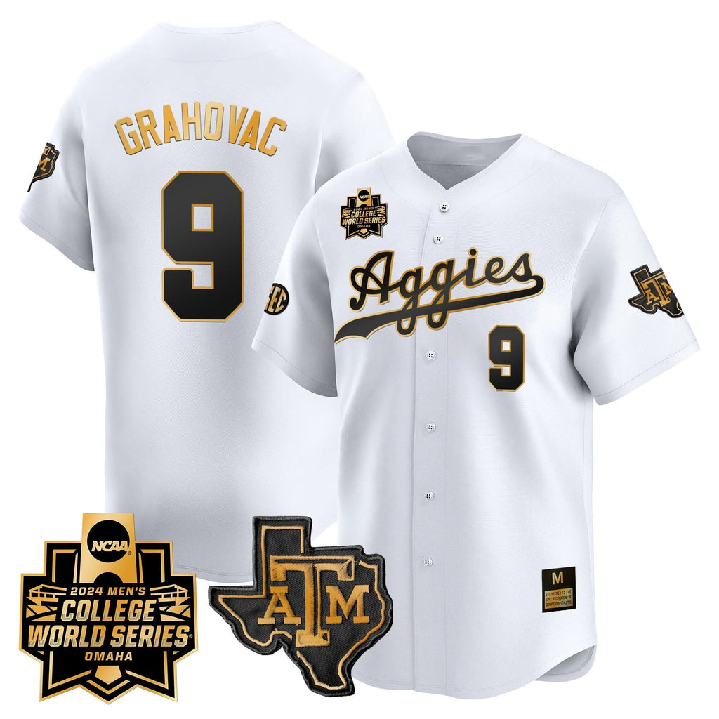 Aggies 2024 College World Series Vapor Premier Limited Jersey