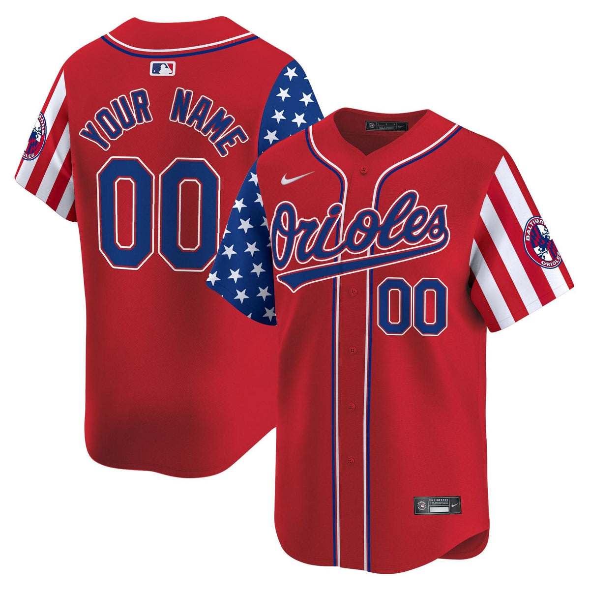 BO 2025 Independence Day Vapor Premier Limited Custom Jersey - Stitched