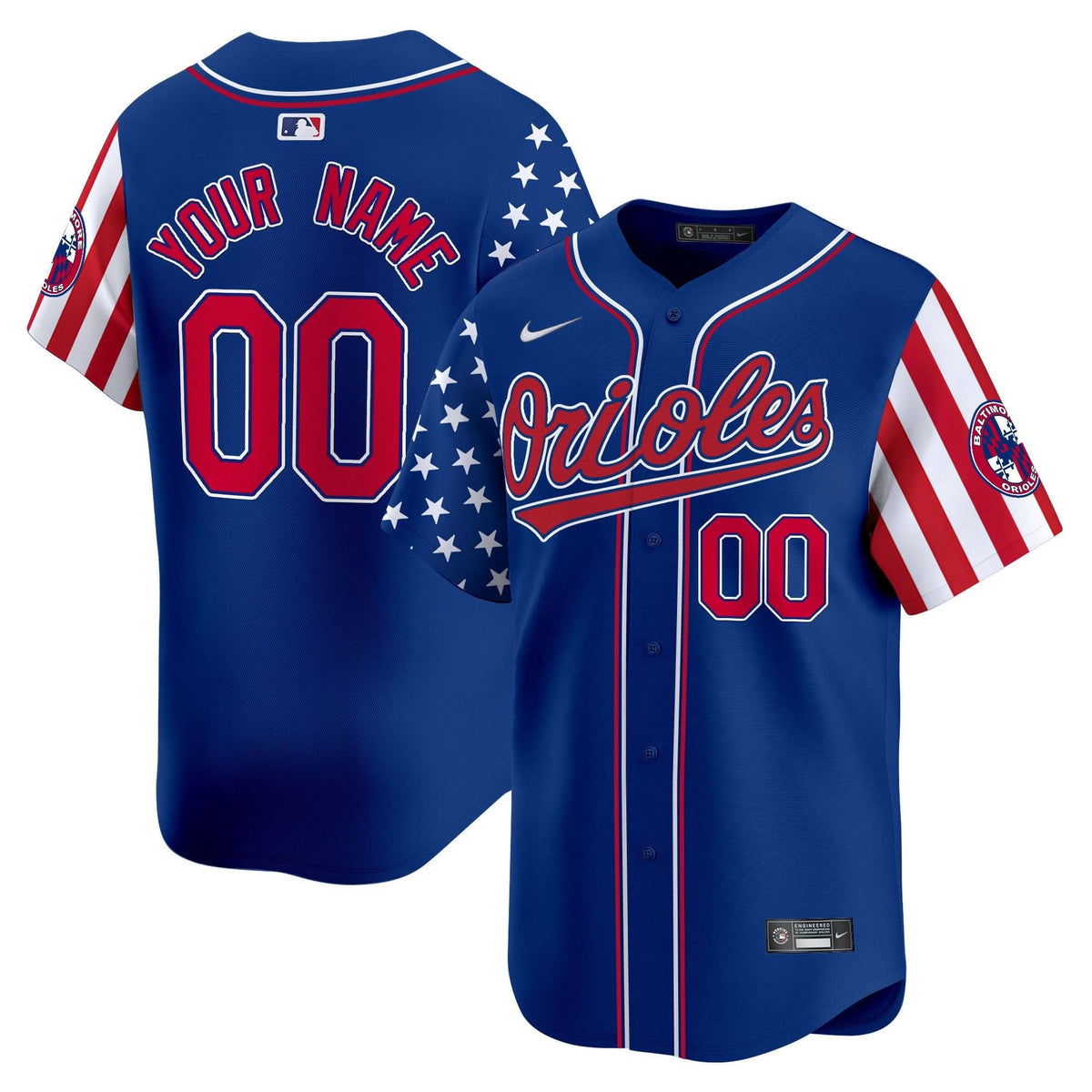 BO 2025 Independence Day Vapor Premier Limited Custom Jersey - Stitched