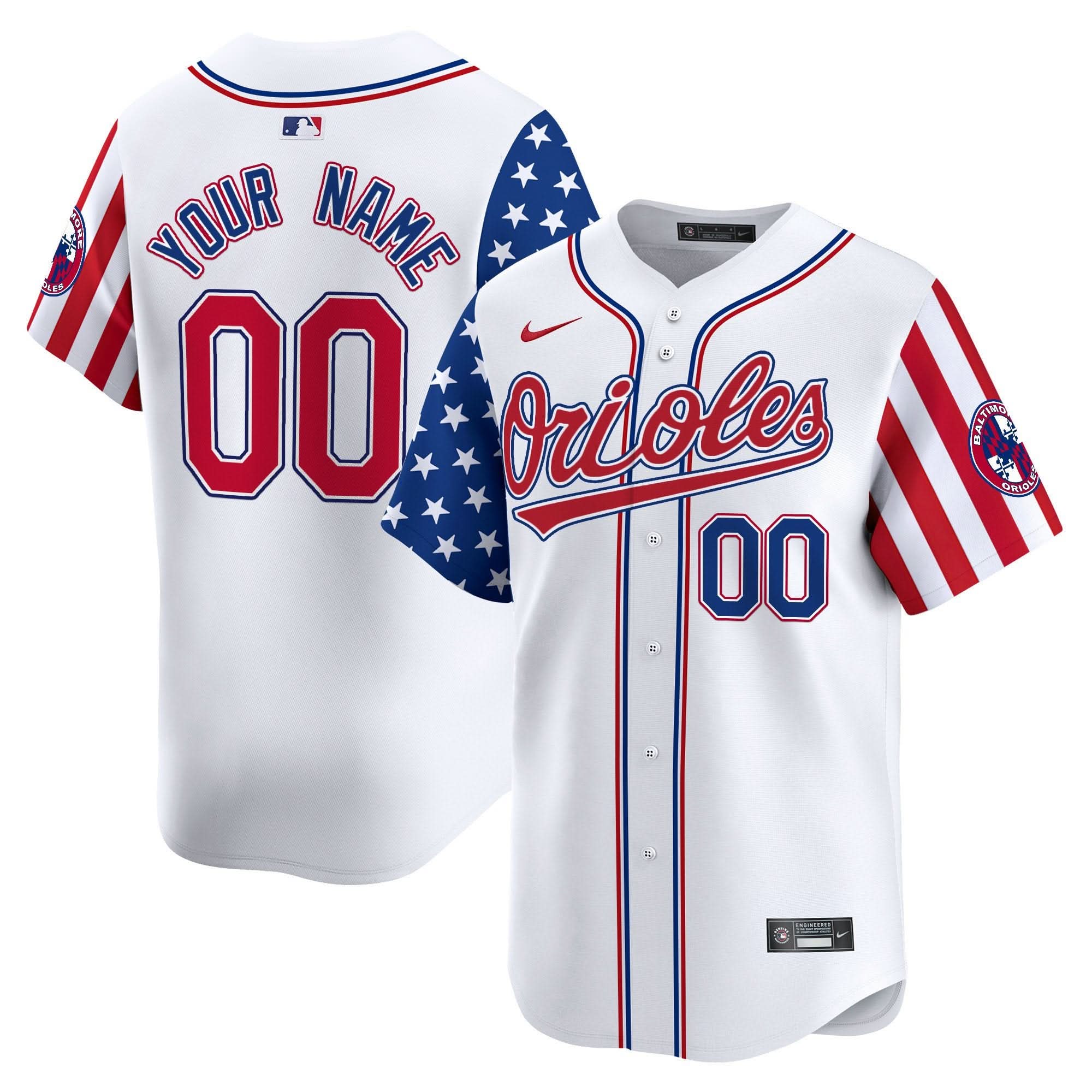 BO 2025 Independence Day Vapor Premier Limited Custom Jersey - Stitched