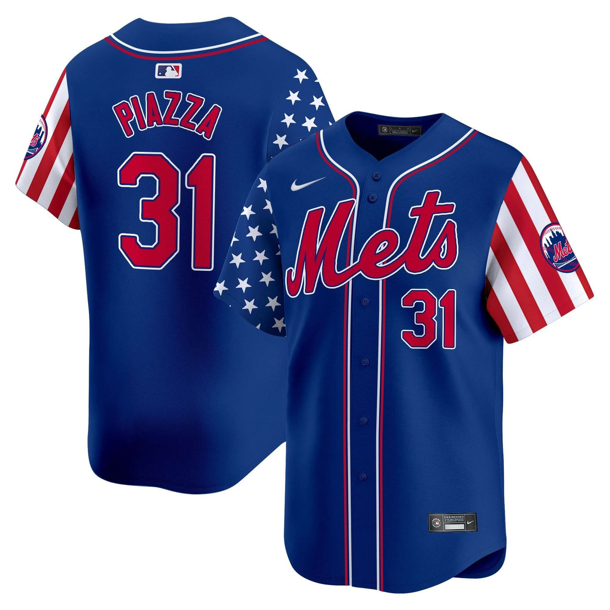 NYM 2024 Independence Day Vapor Premier Limited Jersey - Stitched