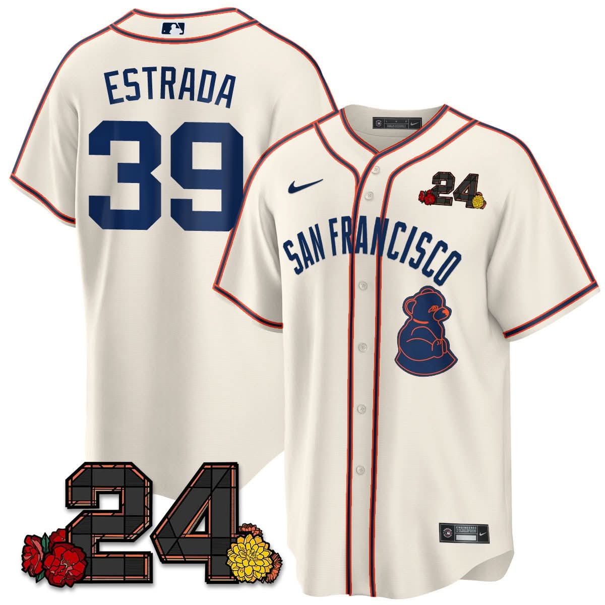 SFG 2024 Willie Mays Patch Vapor Premier Limited Jersey V2 - Stitched
