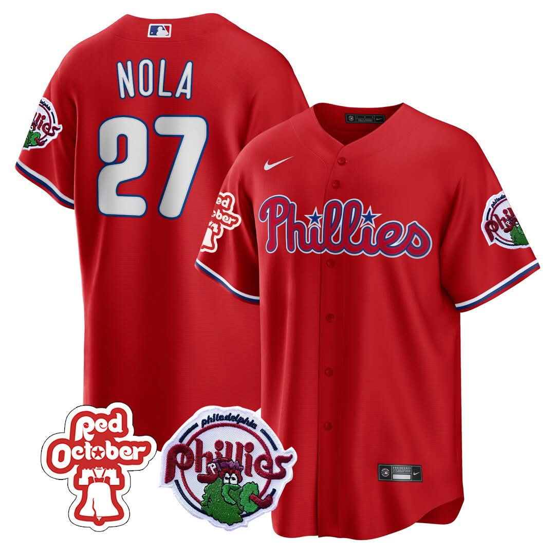 PP Red October Patch Cool Base Jersey - Stitched
