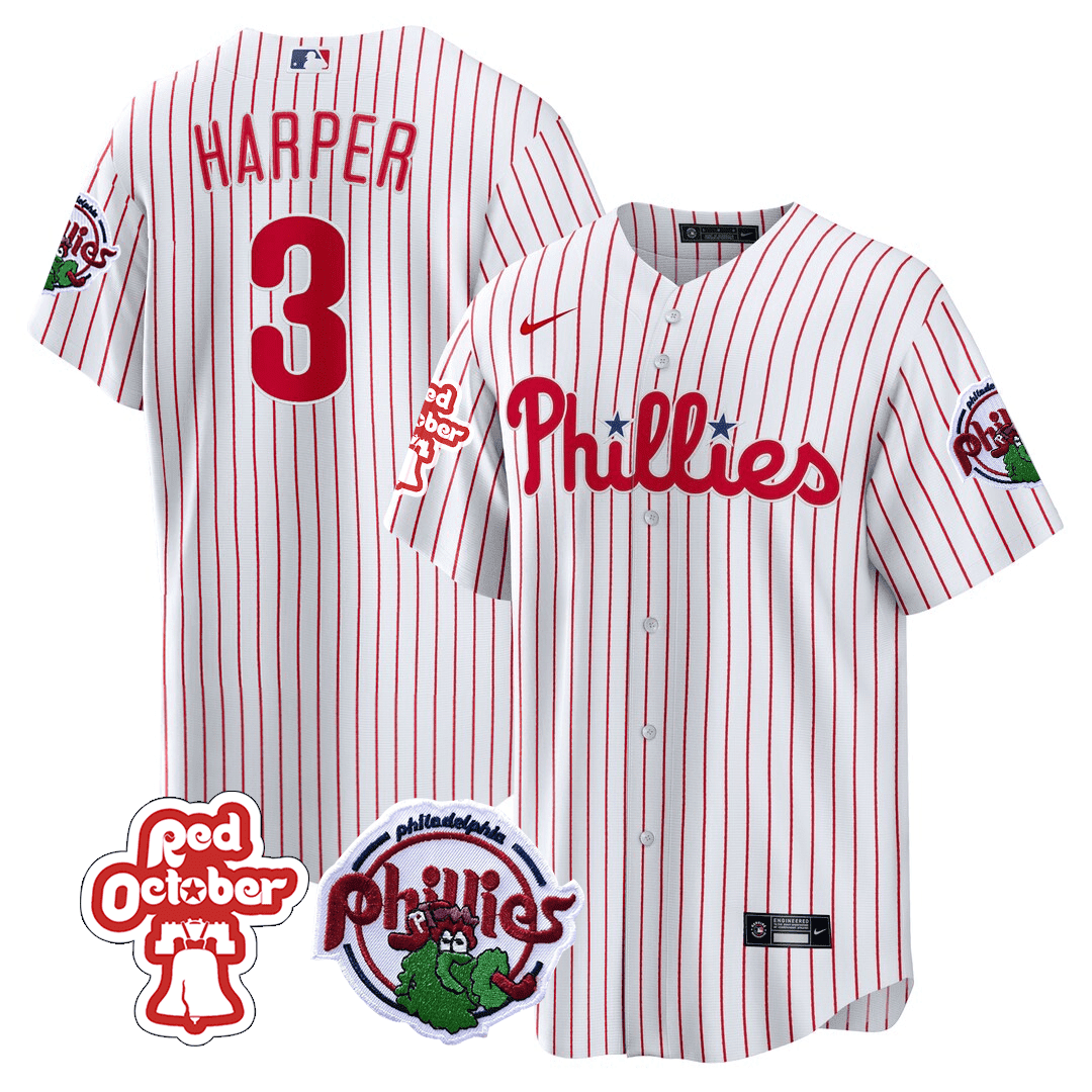PP Red October Patch Cool Base Jersey - Stitched
