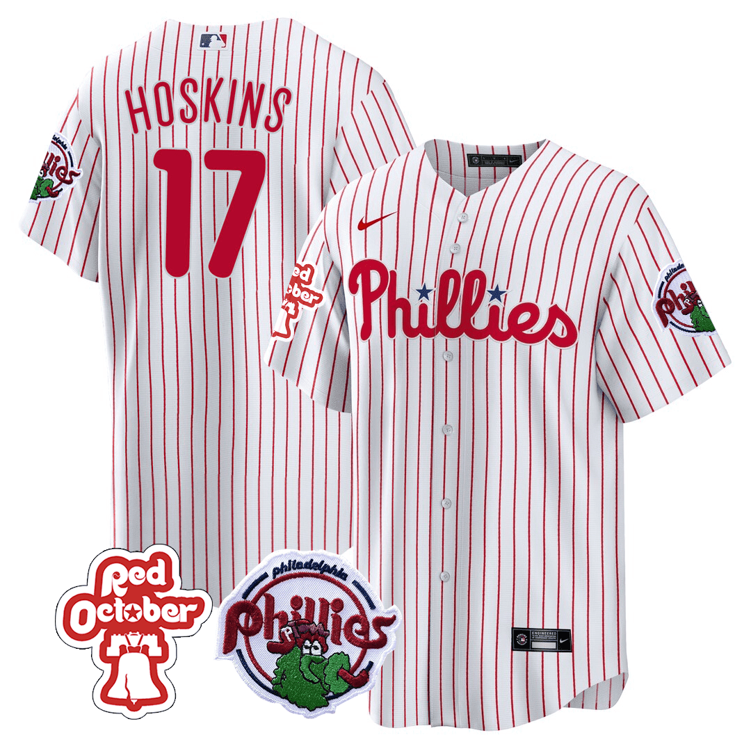 PP Red October Patch Cool Base Jersey - Stitched