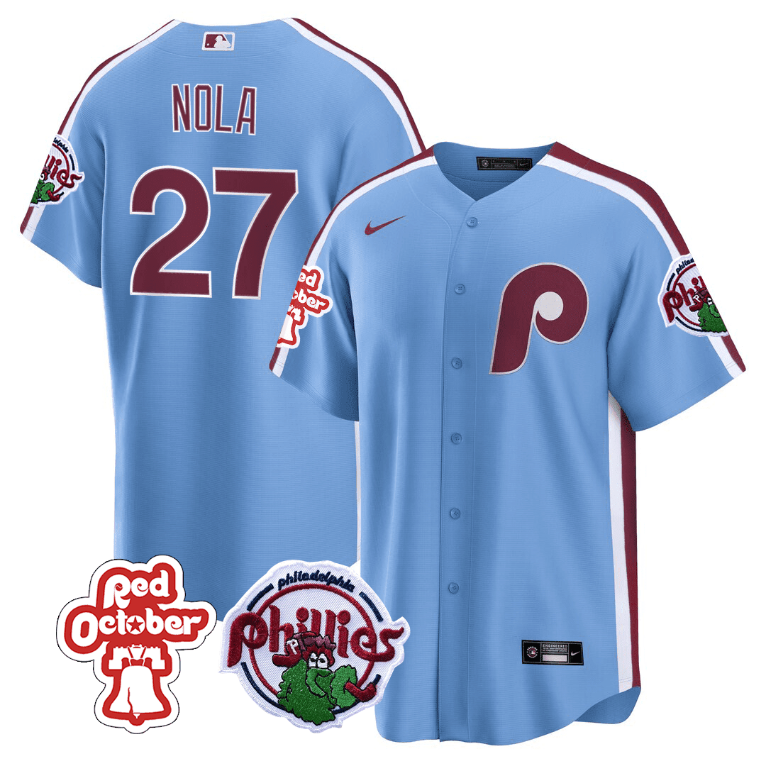 PP Red October Patch Cool Base Jersey - Stitched