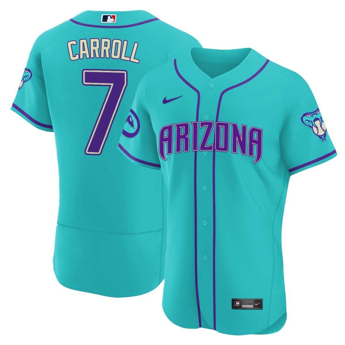 2024 AD Teal Purple Jersey - Stitched