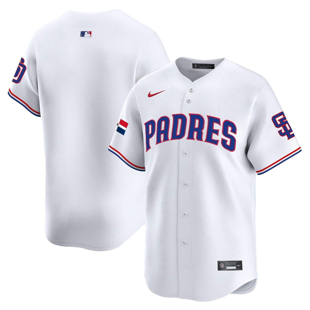 SDP Dominican Republic Vapor Premier Limited Jersey - Stitched
