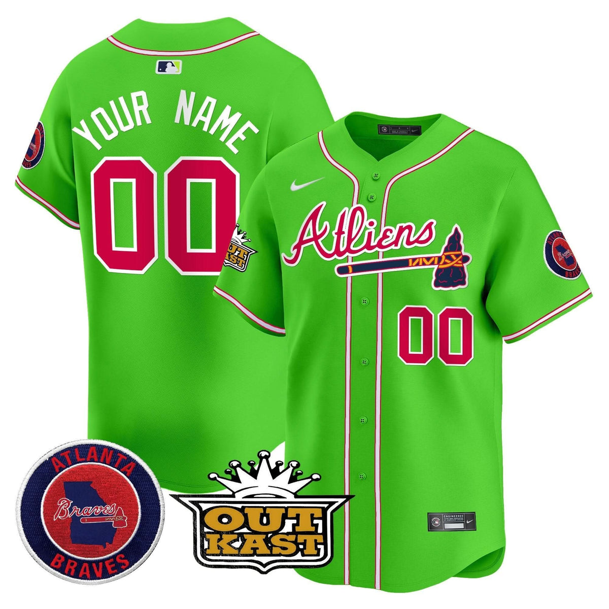 AB Atliens Vapor Premier Limited Custom Jersey - Stitched