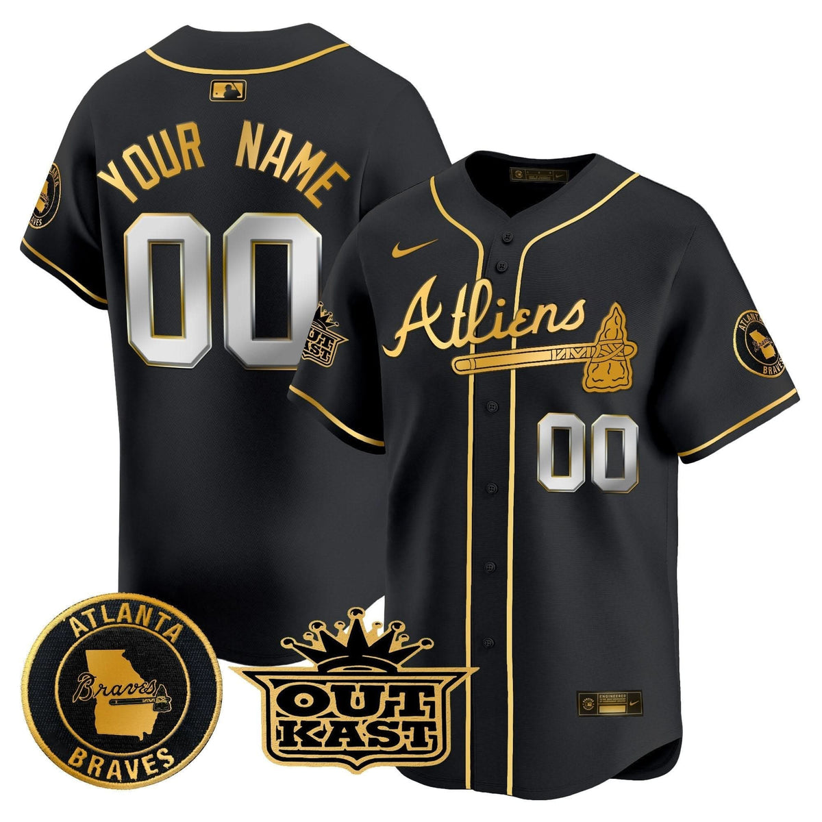 AB Atliens Vapor Premier Limited Custom Jersey - Stitched