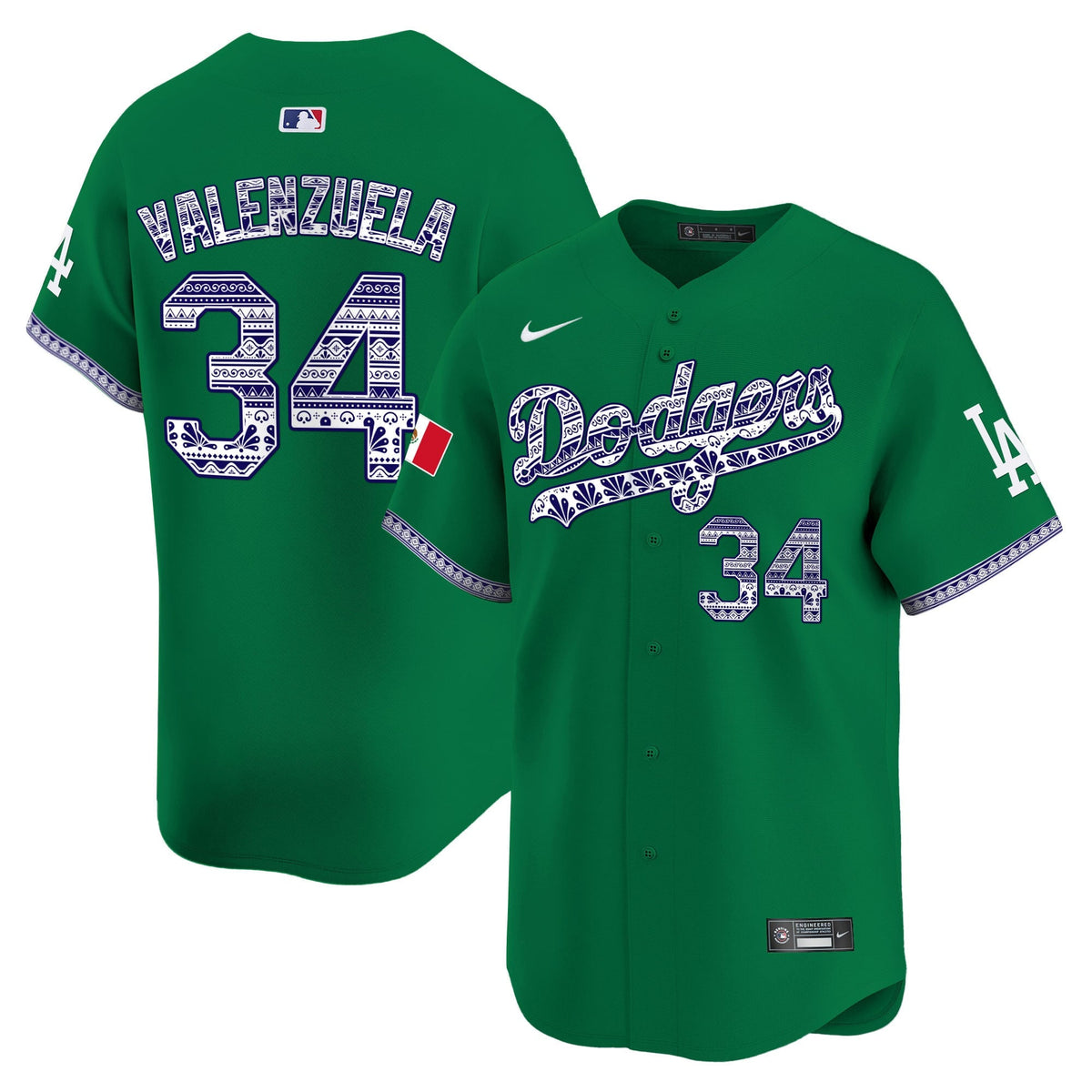 LAD Mexico Vapor Premier Limited Jersey V3 - Stitched