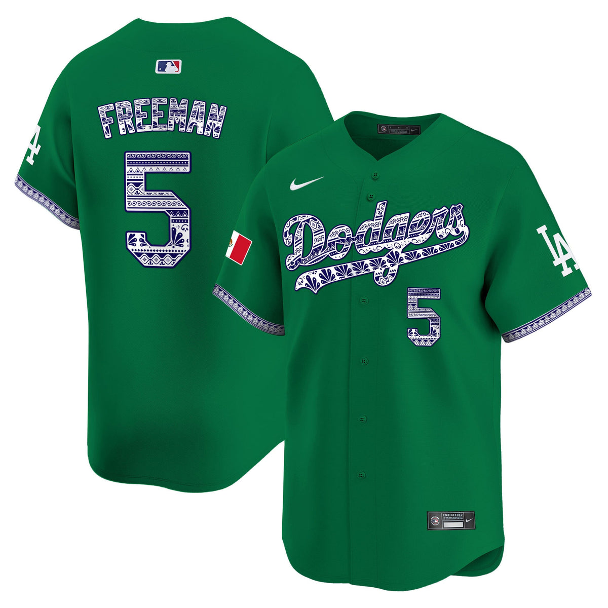 LAD Mexico Vapor Premier Limited Jersey V3 - Stitched