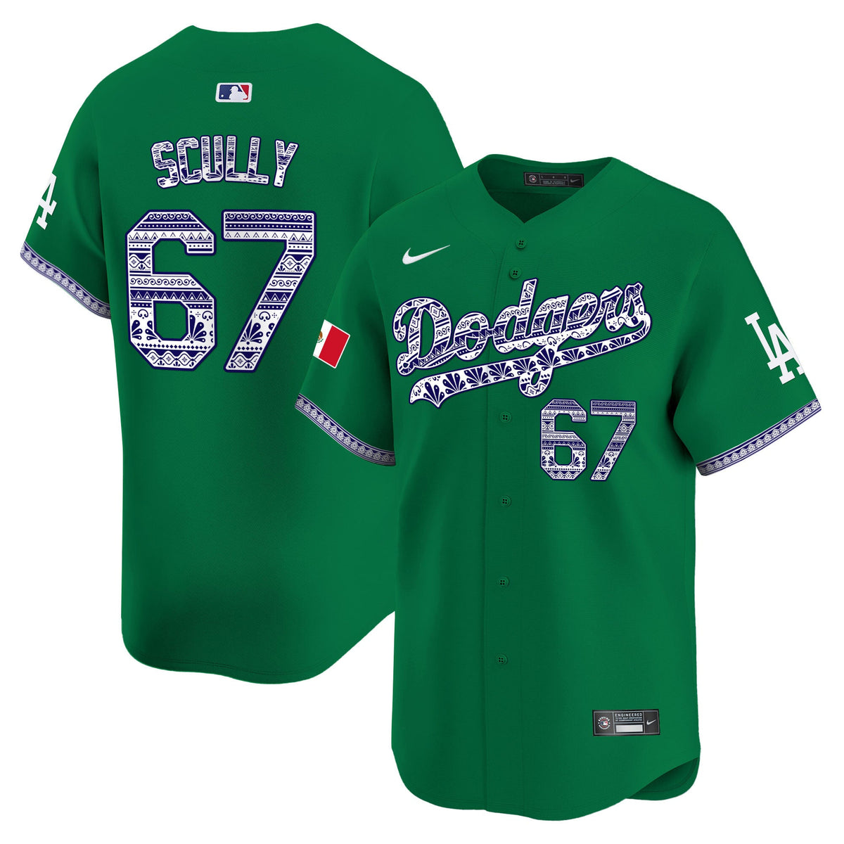 LAD Mexico Vapor Premier Limited Jersey V3 - Stitched