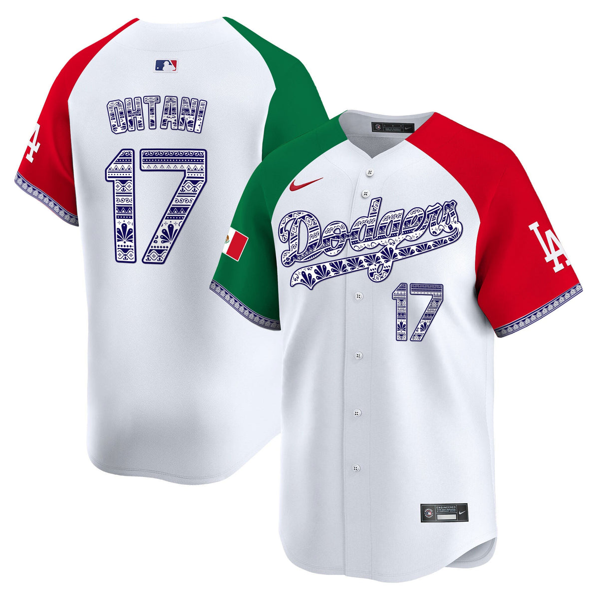 LAD Mexico Vapor Premier Limited Jersey V3 - Stitched