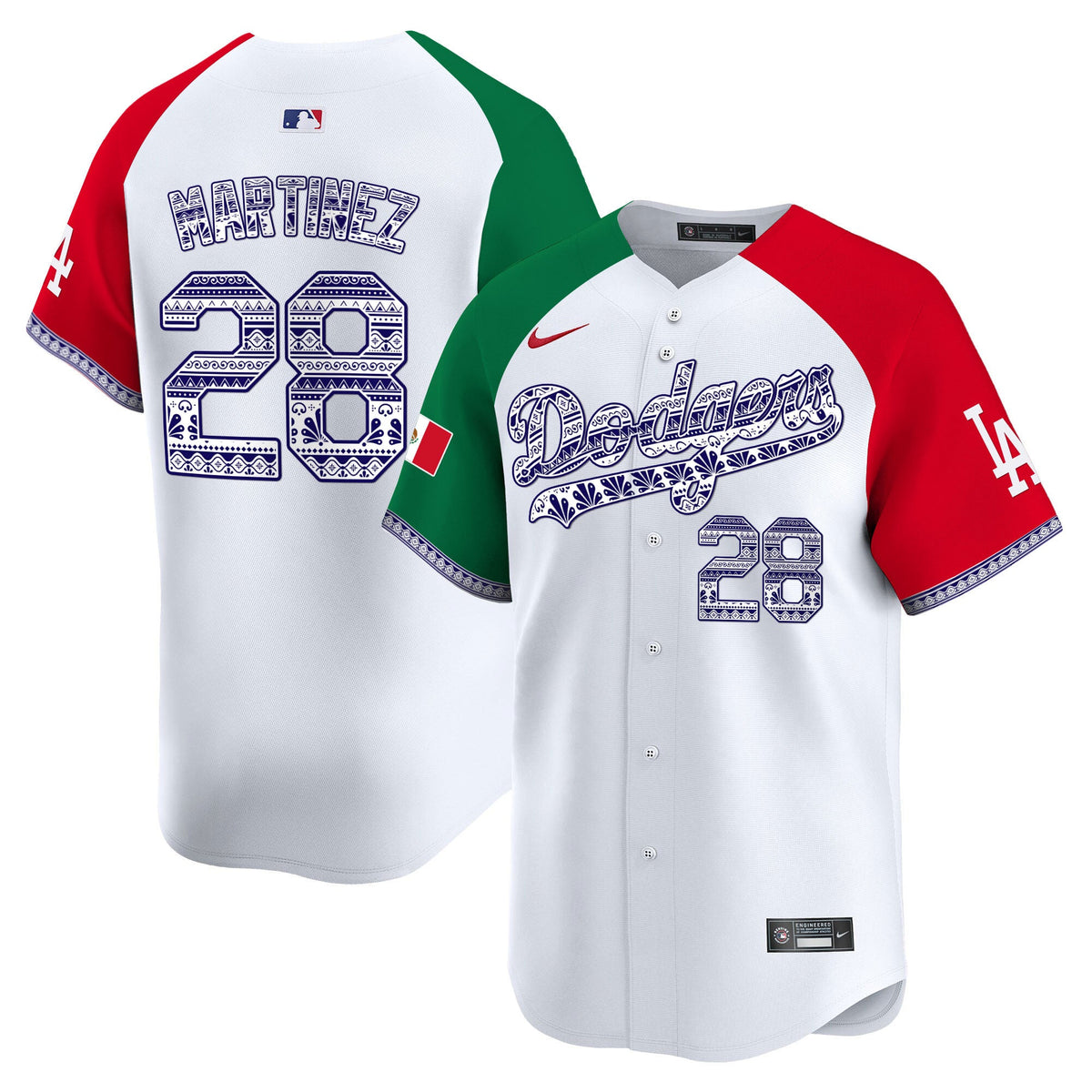 LAD Mexico Vapor Premier Limited Jersey V3 - Stitched