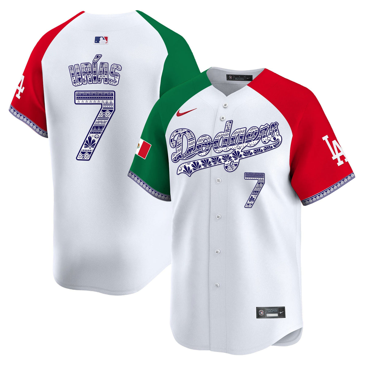 LAD Mexico Vapor Premier Limited Jersey V3 - Stitched