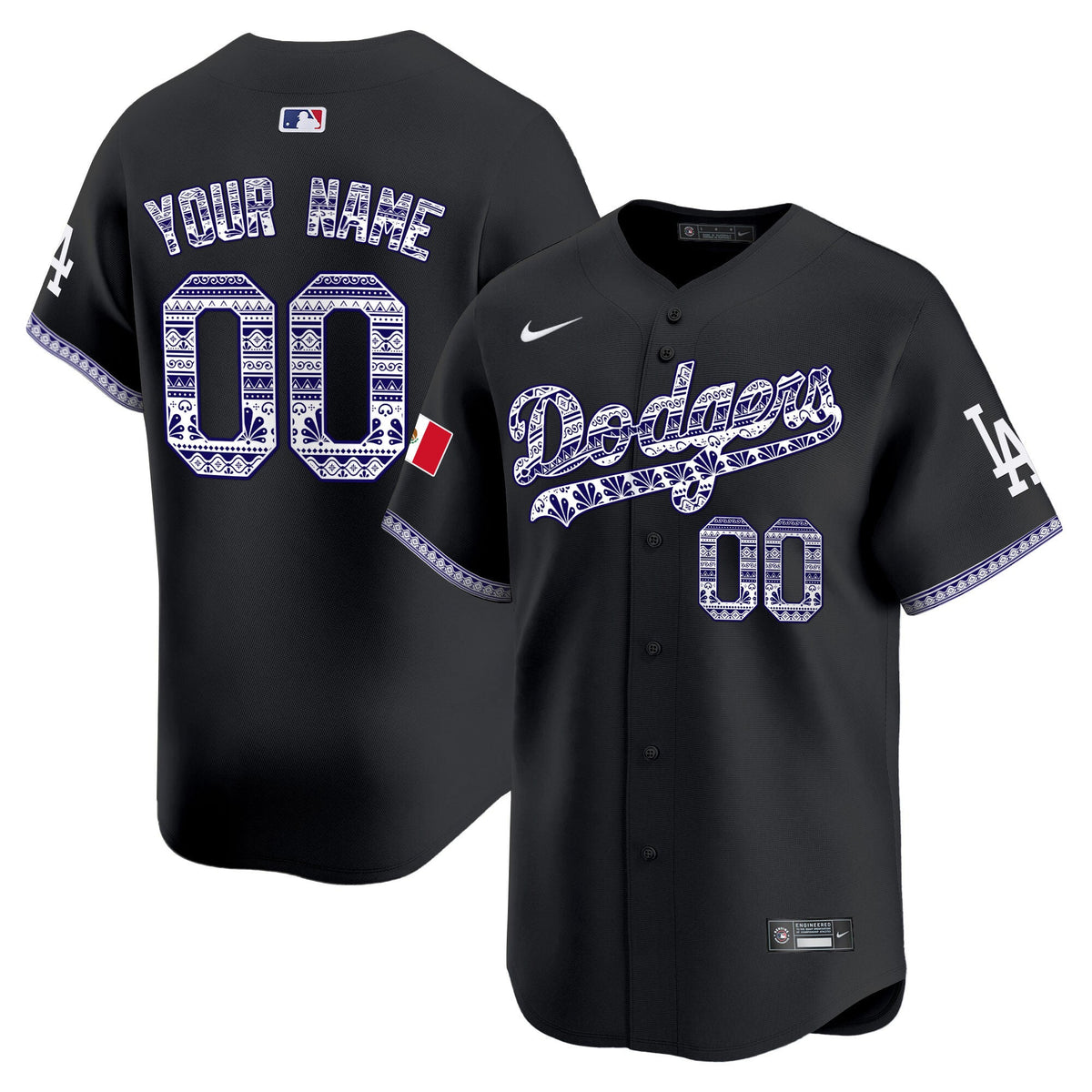 LAD Mexico Vapor Premier Limited Custom Jersey V3 - Stitched